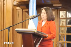 L’ambassadrice du Vietnam en Argentine, Ngo Minh Nguyet. Photo : VNA