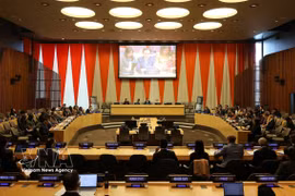 Lors de la cérémonie du lancement du Groupe des Amis à l’ONU sur la lutte contre la traite des êtres humains facilitée par les technologies. Photo : VNA