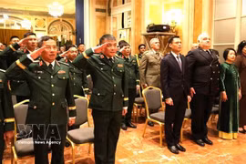 Cérémonie d'ouverture du Bureau de l'attaché de défense du Vietnam en Italie. Photo : VNA