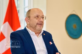 L'ambassadeur de Suisse au Vietnam, Thomas Gass. Photo : VNA