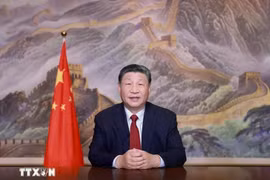 Le secrétaire général du Parti communiste chinois et président de la République populaire Xi Jinping. Photo : Xinhua/VNA