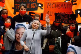 Parmi les voix les plus emblématiques figure celle de Trân Tô Nga, 82 ans, ancienne correspondante de guerre, qui a consacré plus de seize ans à une action en justice en France contre les entreprises chimiques américaines ayant fourni l'agent orange/dioxine à l'armée américaine. Photo : VNA