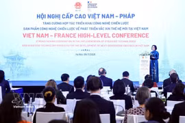 Panorama de la conférence. Photo : VNA
