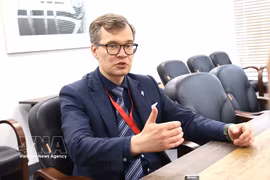 Evgheny Vlasov, vice-recteur de l’Université fédérale d’Extrême-Orient. Photo : VNA