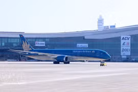 Un avion de Vietnam Airlines. Photo: VNA