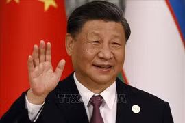 Le secrétaire général du CC du Parti communiste chinois (PCC) et président chinois, Xi Jinping. Photo : AFP/VNA