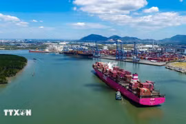 Port international de Tan Cang-Cai Mep. (Photo : VNA)