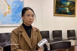 Do Thi Minh Phuong, secrétaire générale de l’Union des associations des Vietnamiens au Japon. Photo: VNA