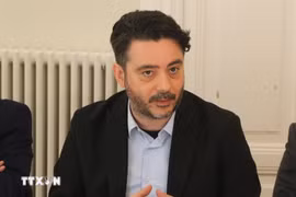 Francesco Maringiò, responsable du département des relations internationales du Parti communiste italien (PCI) et vice-président de la Fondation Italie-Vietnam. Photo : VNA