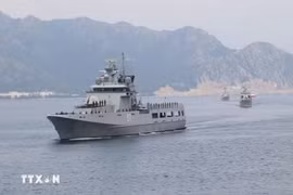 L'exercice maritime de l’ASEAN. Photo: VNA