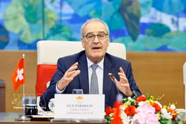 Le président de la Confédération suisse, Guy Parmelin. Photo : VNA