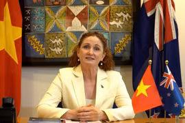 L'ambassadrice de Nouvelle-Zélande au Vietnam, Caroline Beresford. Photo : VNA