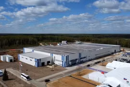 Une usine TH true MILK récemment inaugurée en Russie. — (Photo : danviet.vn)
