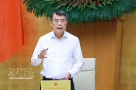 Le Premier ministre Lê Minh Hung lors de la session thématique de septembre 2026. Photo : VNA