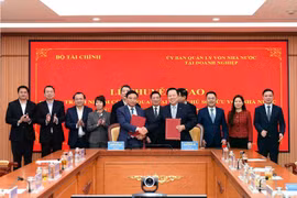 Le vice-Premier ministre Ho Duc Phoc lors de la cérémonie. Photo : VNA