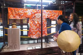 Un espace d'exposition (Photo : VNA)