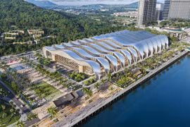 Le centre de congrès et d'expositions de l'APEC 2027 devrait être achevé d'ici la fin janvier 2027 (Photo d'illustration : VietnamPlus)