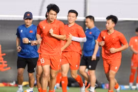 L'équipe nationale masculine de football des moins de 17 ans (U17) du Vietnam. Photo : VNA