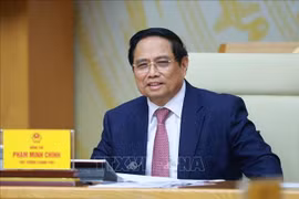 Le Premier ministre Pham Minh Chinh. Photo : VNA