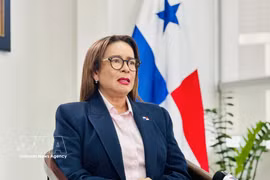 L'ambassadrice du Panama au Vietnam, Nubiela Ayala. Photo : VNA