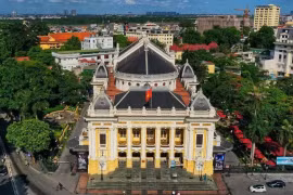 L'Opéra de Hanoï - un monument culturel célèbre et historique de la capitale. Photo : Sai Gon Giai Phong