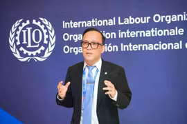 Le vice-ministre indonésien de la Main-d'œuvre, Immanuel Ebenezer Gerungan. Photo : VNA