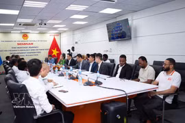 Vue générale du séminaire consacré à la pensée de Ho Chi Minh et aux perspectives de coopération entre le Vietnam et l’Afrique de l’Est. Photo : VNA