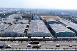 Vue de la zone industrielle Vietnam-Singapore (VSIP), à Hô Chi Minh-Ville. Photo : VNA