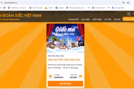 La Fédération vietnamienne du cirque vient de coopérer avec VTC pour mettre en place une plateforme de billetterie en ligne pour les spectacles du Cirque central, accessible sur le site xiecvietnam.vn.