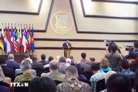 Une réunion de l'ASEAN l'année dernière. (Photo : VNA)