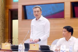 Le général de division Nguyen Quoc Toan, chef du Bureau et porte-parole du ministère de la Sécurité publique. Photo : VNA