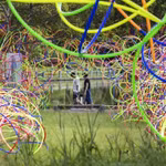 L'exposition d'installation japonaise « Spinning Ghost Colors » se tient du 9 octobre au 6 décembre. Photo : Organisateurs