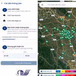 Hanoi lance une carte des inondations et des précipitations en temps réel sur iHanoi