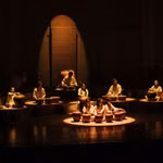 Une performance artistique lors de la cérémonie d’annonce du cadre opérationnel du Festival du design créatif de Hanoï 2026. Photo: vietnamnet.vn