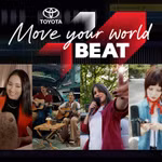 Le projet « Move Your World Beat » de Toyota Motor Asia s'associe à des créateurs sur TikTok, attirant des artistes de toute l'Asie. Photo : Toyota