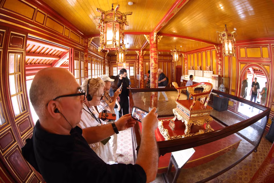 Tour Ngu Phung de la Cité impériale de Hue. Photo : Vu Sinh – VNA