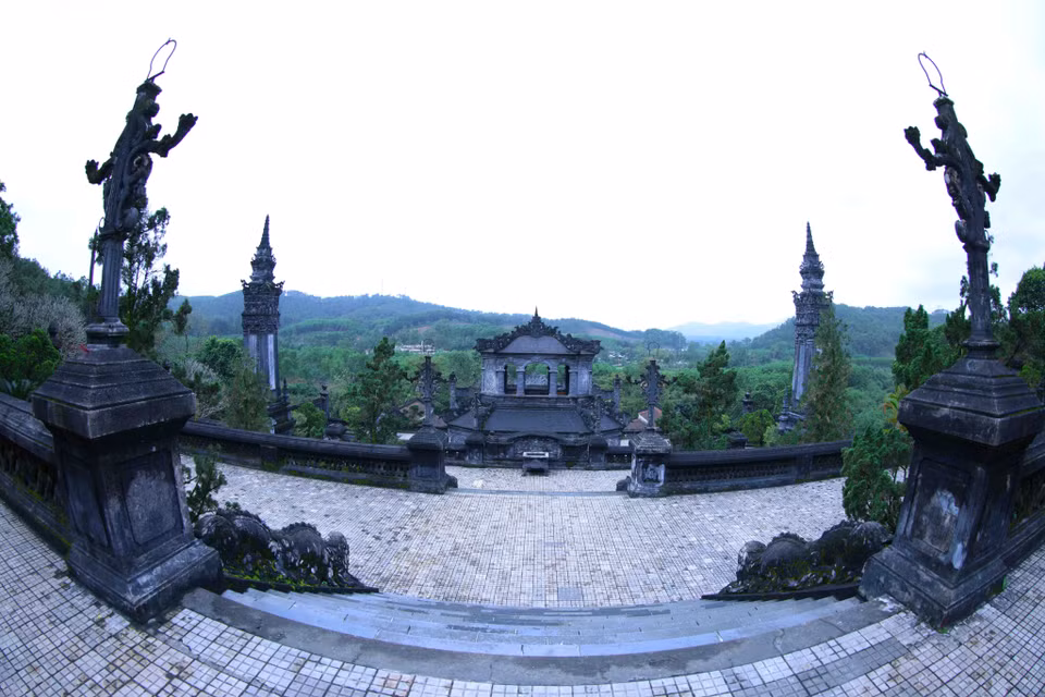 Le mausolée de Khai Dinh. Photo : Vu Sinh - VNA