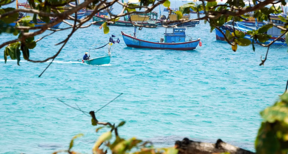 Le cap de Vi Rong : un havre de paix au paysage poétique. Photo : Le Phuoc Ngoc - VNA