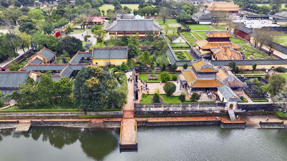 Jardin royal (faisant partie de l'ensemble de monuments de Huê). Photo : Vu Sinh/VNA