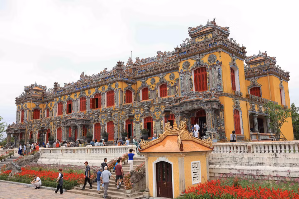 Palais de Kien Trung de la Cité impériale de Hue. Photo : Pham Hau – VNA