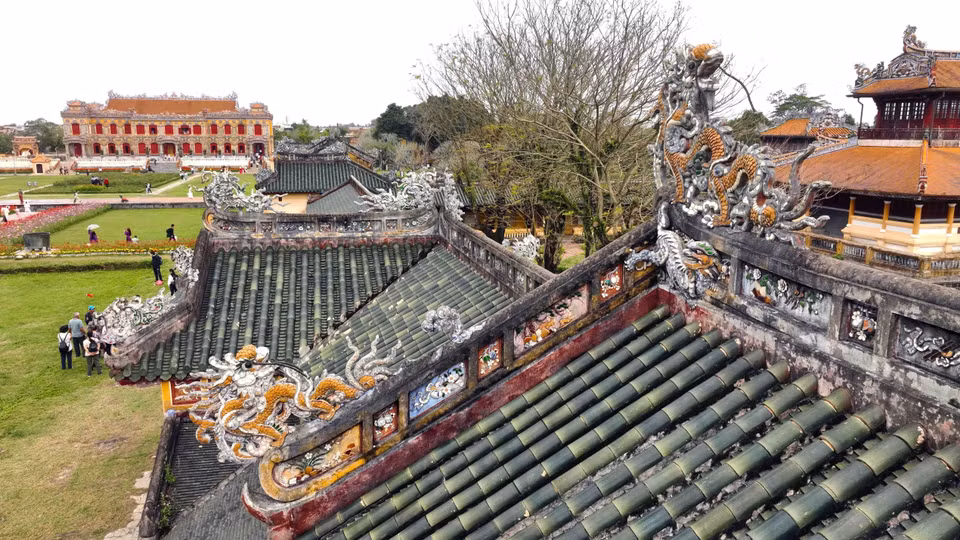 Cité impériale de Huê, joyau architectural unique de l'ancienne capitale. Photo : Vu Sinh/ VNA