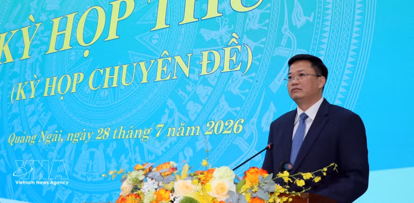 Nguyen Duc Tam est élu président du Comité populaire de la province de Quang Ngai. Photo: VNA