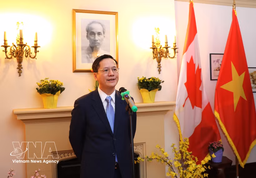 L’ambassadeur du Vietnam à Ottawa, Pham Vinh Quang. Photo: VNA