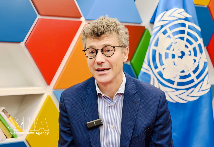 Jonathan Wallace Baker, représentant de l’UNESCO au Vietnam. Photo: VNA