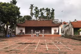 La maison communale de Thai Khê commune de Kieu Phu (Hanoï) vient d'être classée monument national. Photo: VGP