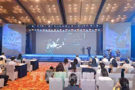 Vue d’ensemble du deuxième Forum national de la presse, à Hanoi, le 19 juin. Photo : VNA