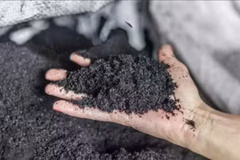 HUSK transforme la balle de riz en biochar et en engrais. Photo : CTV/CVN