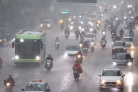 L'arrivée d'air froid provoque de fortes pluies dans le Nord, augmentant les risques de crues soudaines et de glissements de terrain. Photo: VietnamNet