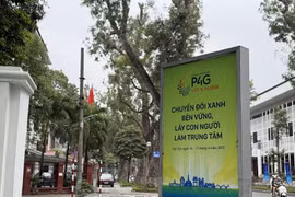 Le 4e Sommet du Partenariat pour la croissance verte et les Objectifs mondiaux 2030 (P4G), organisé pour la première fois par le Vietnam, se tient du 14 au 17 avril à Hanoi. Photo : baoquocte.vn