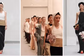 Au souffle Phan Dang Hoàng, 40 silhouettes marquent la Fashion Week de Milan 2027. Photo : Phan Dang Hoàng